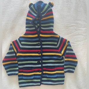 GAP Hooded Cardigan, Size 12-18M